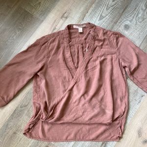 Forever 21 crop top 1/4 sleeve